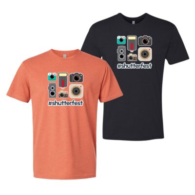 Shutterfest Unisex Cameras T-Shirt