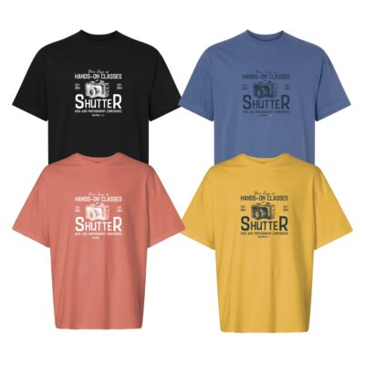 Shutterfest Unisex Vintage Camera Retro T-Shirt