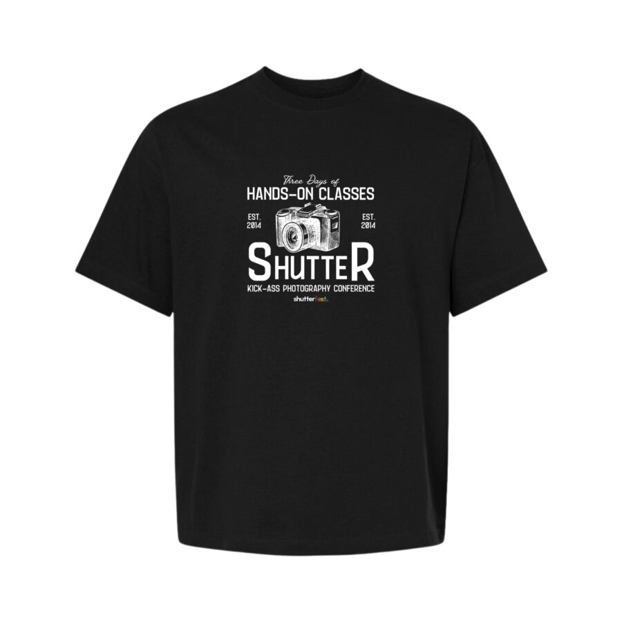 Shutterfest Unisex Vintage Camera Retro T-Shirt - Image 5