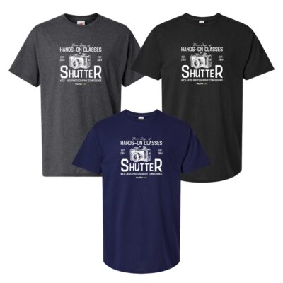 Shutterfest Vintage Camera Tall T-Shirt
