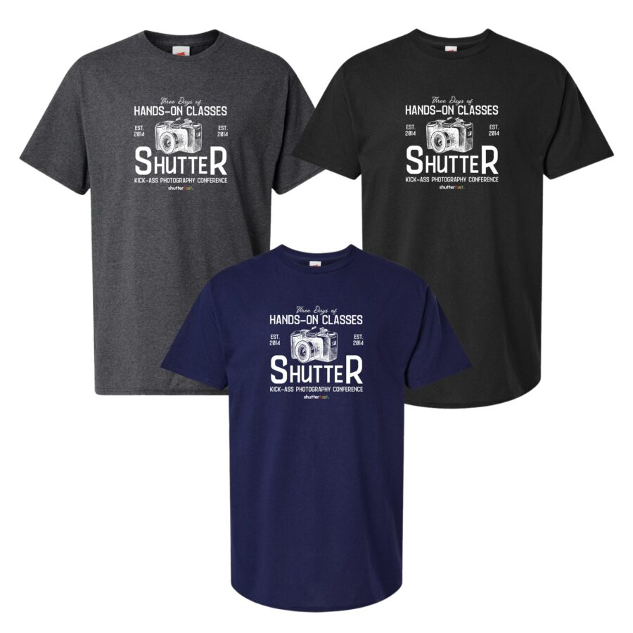 Shutterfest Vintage Camera Tall T-Shirt