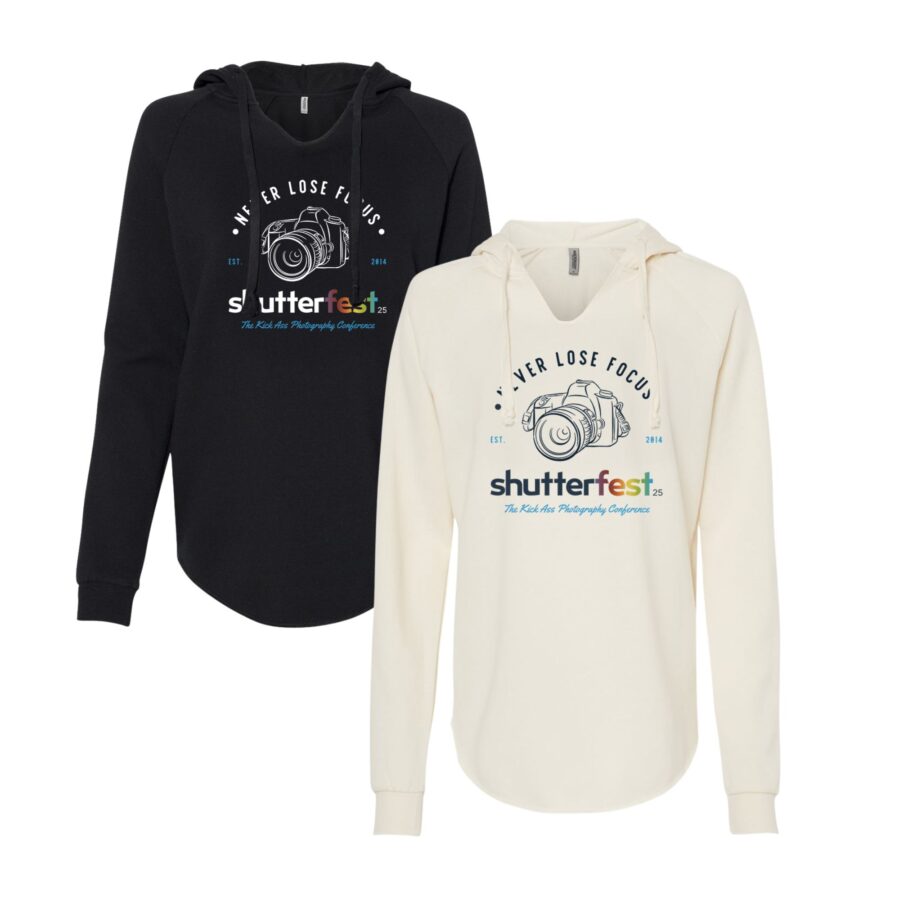Shutterfest Women's Never Lose Focus Lightweight Hoodie
