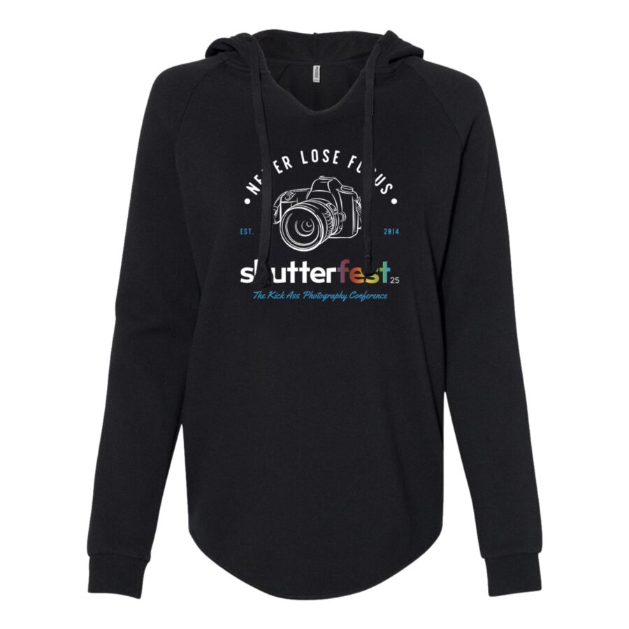 Shutterfest Women's Never Lose Focus Lightweight Hoodie - Image 3