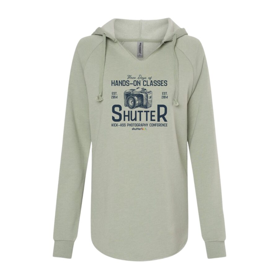 Shutterfest Women's Vintage Camera Lightweight Hoodie - Image 3