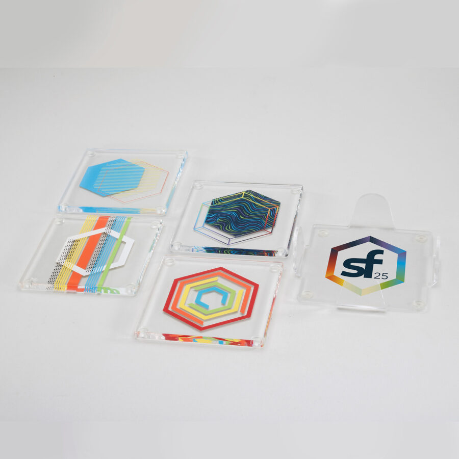 ShutterFest 2025 Acrylic Coaster Set - Image 2
