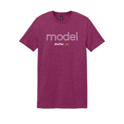 Shutterfest Model Tee - Heather Berry