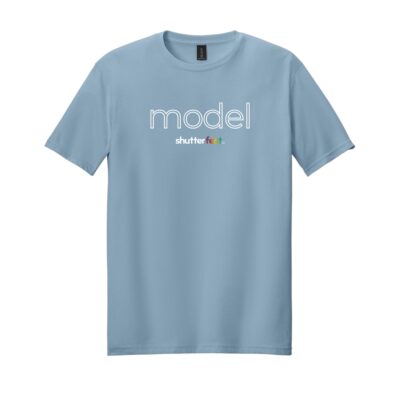 Shutterfest Model Tee - Stone Blue