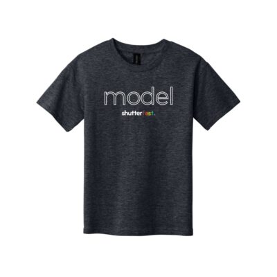 Shutterfest Youth Model Tee - Dark Heather