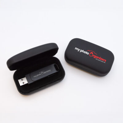 Metal Swivel Duo + Mini Hard Shell Box Bundle - 1TB
