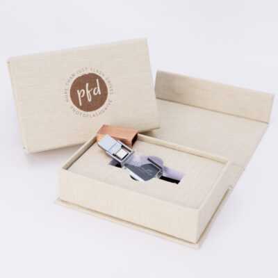 Crystal Duo Drive + Natural Linen Flash Box Bundle