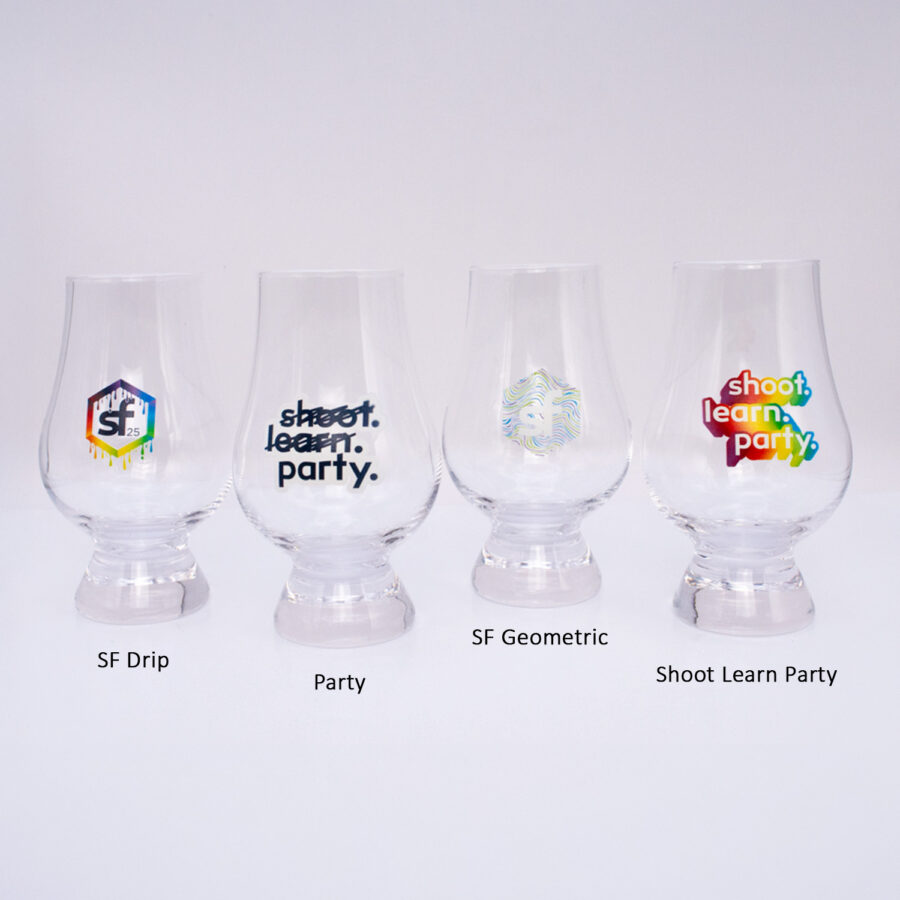 ShutterFest Glencairn Whiskey Glasses
