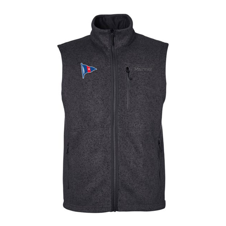 Madison Beach Club Men's MARMOT FLEECE Dropline Vest (3 HEATHER colors) - Image 2