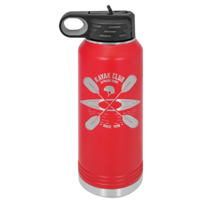 32 oz. Polar Camel Water Bottle - Red