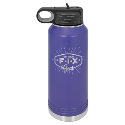 32 oz. Polar Camel Water Bottle - Purple
