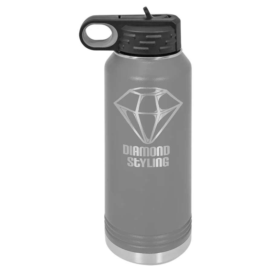 32 oz. Polar Camel Water Bottle - Gray