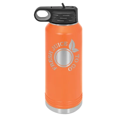 32 oz. Polar Camel Water Bottle - Orange