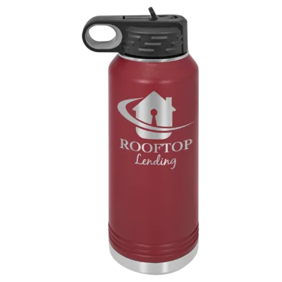 32 oz. Polar Camel Water Bottle - Maroon