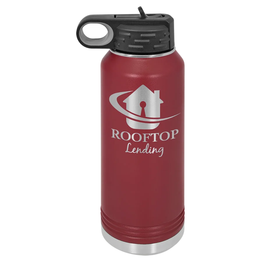 32 oz. Polar Camel Water Bottle - Maroon