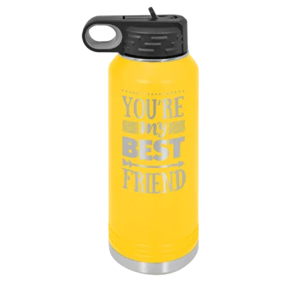 32 oz. Polar Camel Water Bottle - Yellow