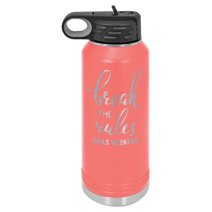 32 oz. Polar Camel Water Bottle - Coral