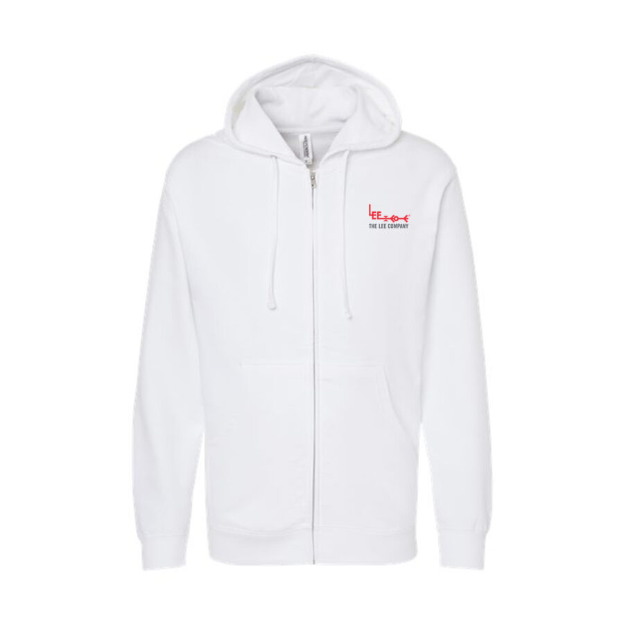 The Lee Company Embroidered Midweight Full-Zip Hooded Sweatshirt (6 Colors) - Image 3
