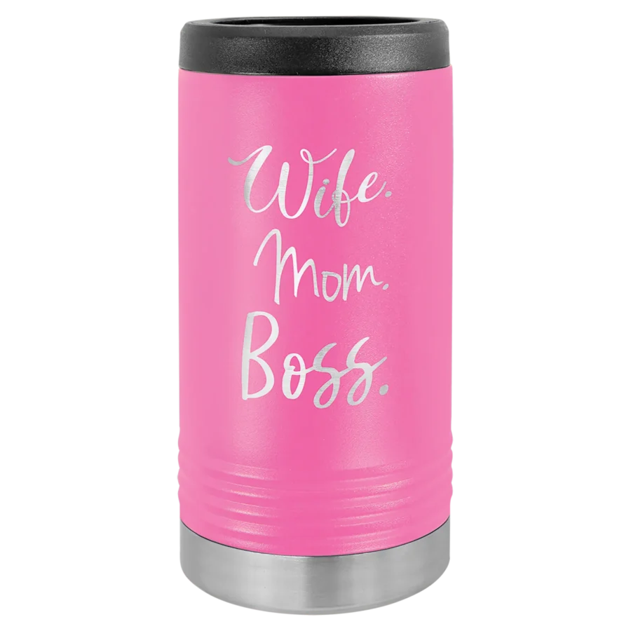 Polar Camel Slim Beverage Holder - Pink