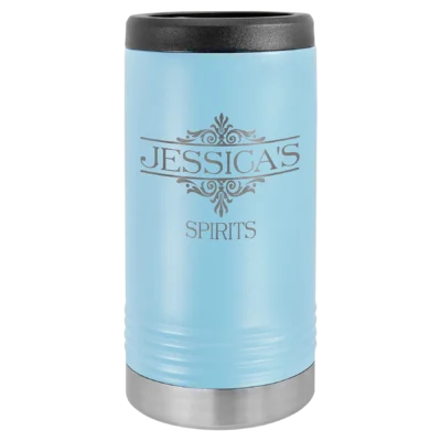 Polar Camel Slim Beverage Holder - Light Blue