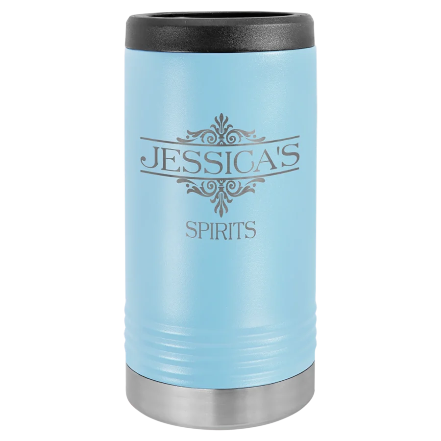 Polar Camel Slim Beverage Holder - Light Blue