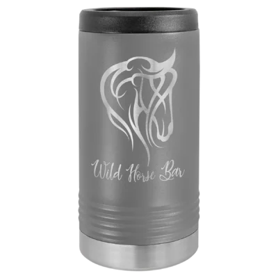 Polar Camel Slim Beverage Holder - Gray