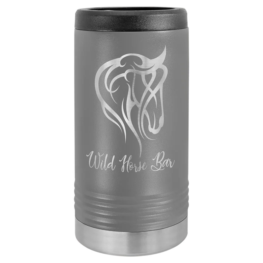 Polar Camel Slim Beverage Holder - Gray