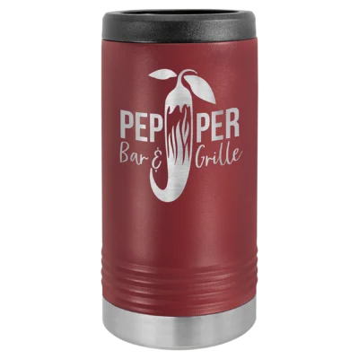 Polar Camel Slim Beverage Holder - Maroon