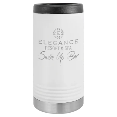 Polar Camel Slim Beverage Holder - White