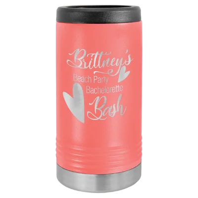 Polar Camel Slim Beverage Holder - Coral