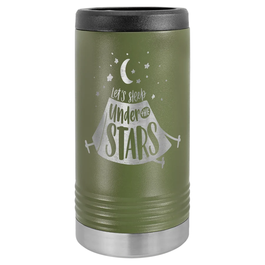 Polar Camel Slim Beverage Holder - Olive Green