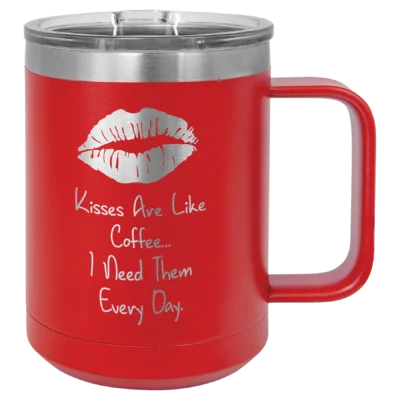 15 oz. Polar Camel Mug - Red