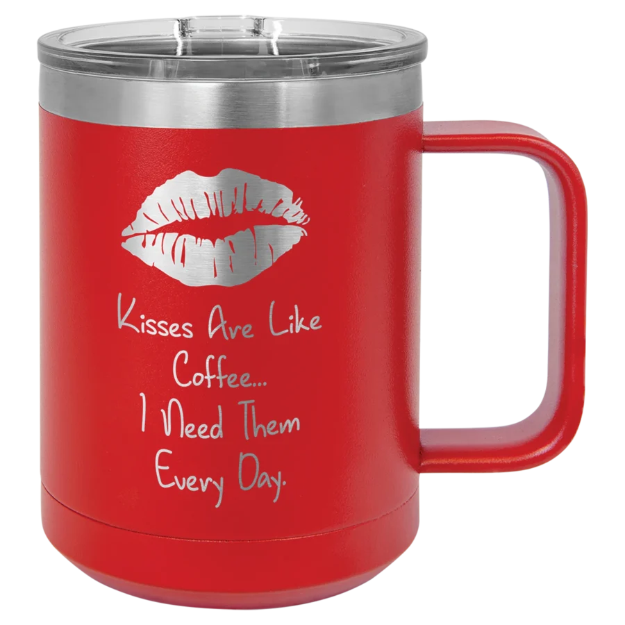 15 oz. Polar Camel Mug - Red