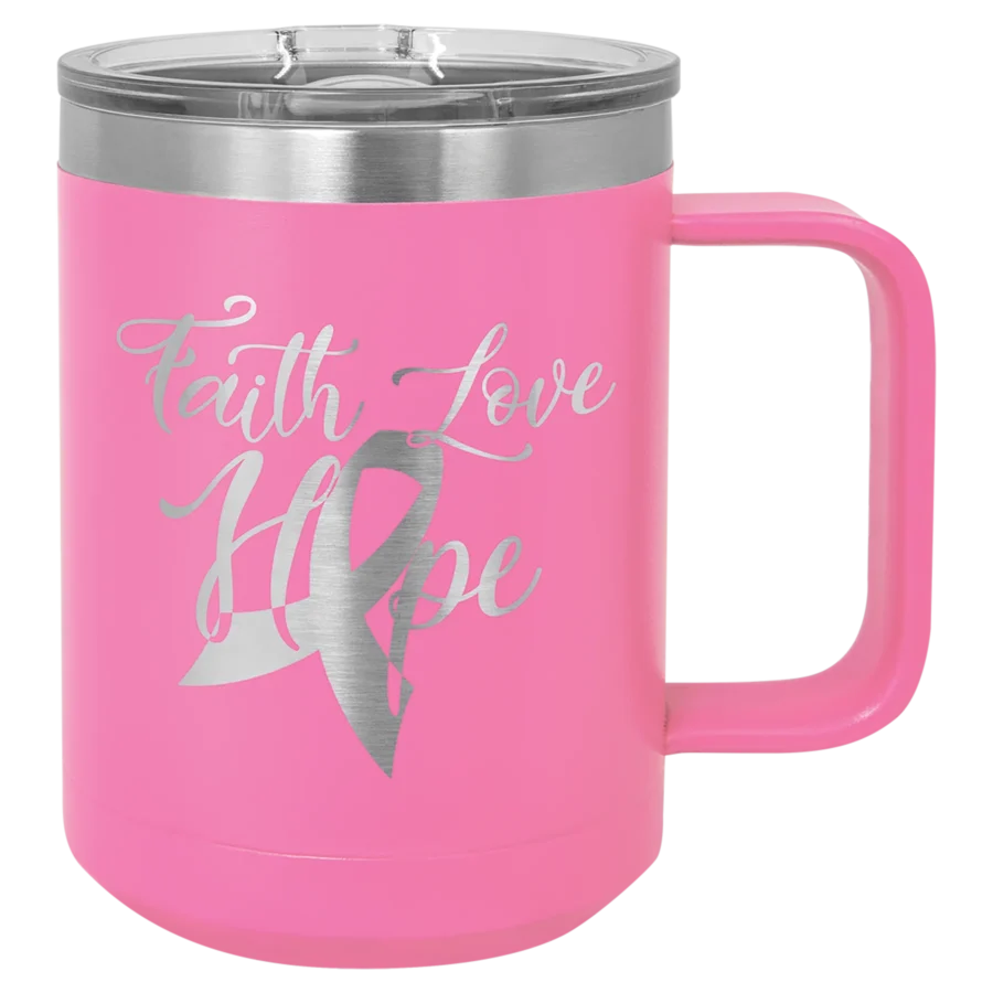 15 oz. Polar Camel Mug - Pink