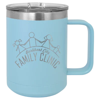 15 oz. Polar Camel Mug - Light Blue