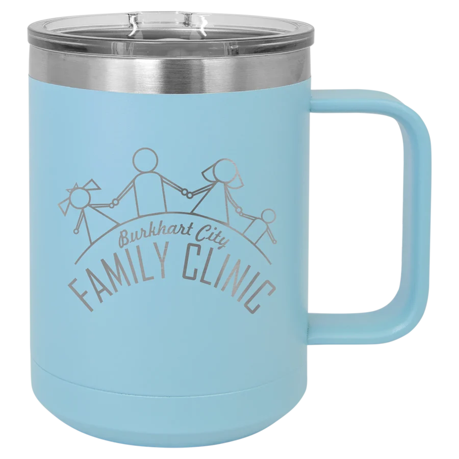 15 oz. Polar Camel Mug - Light Blue