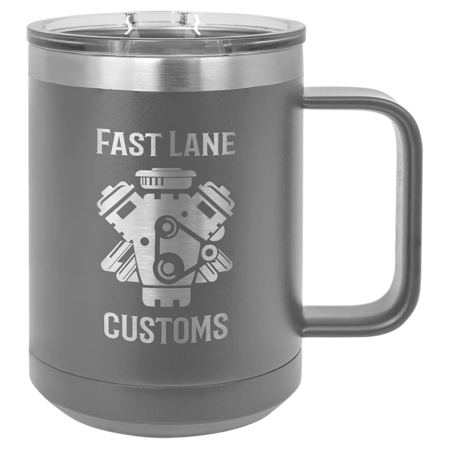15 oz. Polar Camel Mug - Gray