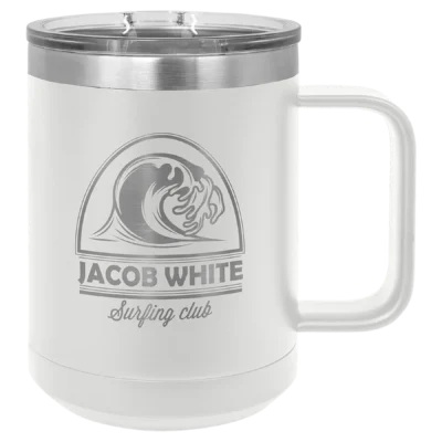 15 oz. Polar Camel Mug - White