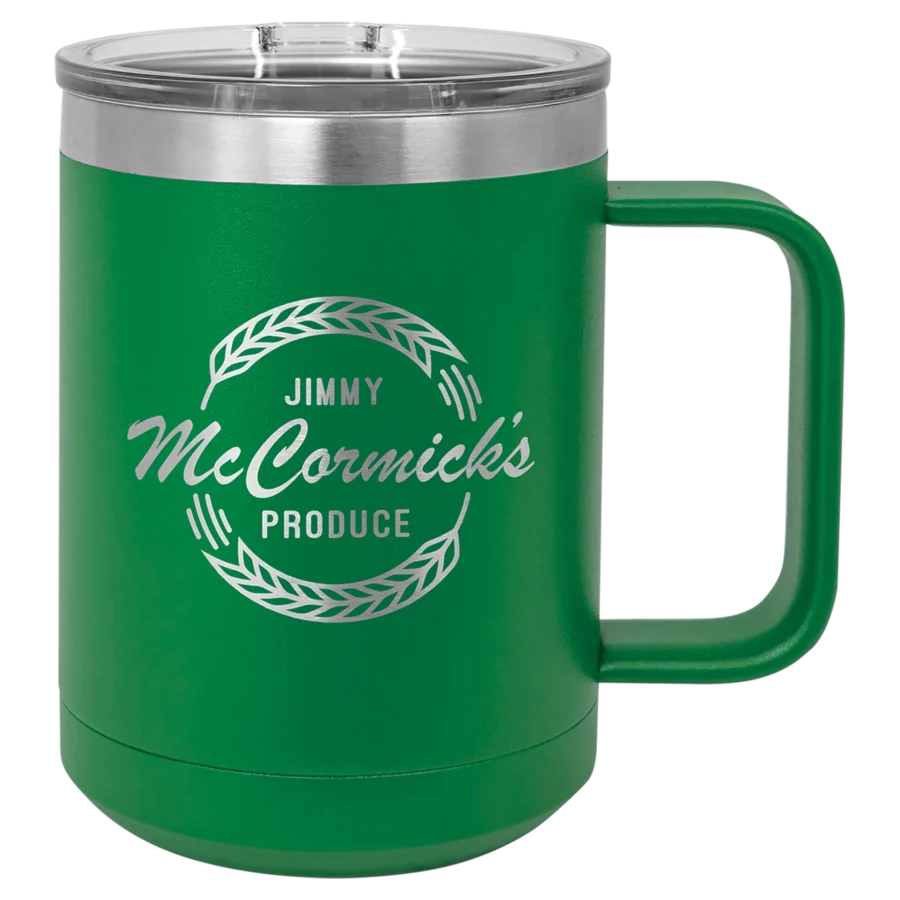 15 oz. Polar Camel Mug - Green