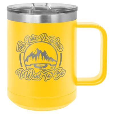 15 oz. Polar Camel Mug - Yellow