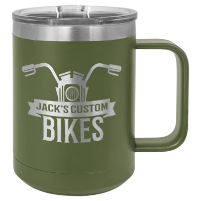 15 oz. Polar Camel Mug - Olive Green