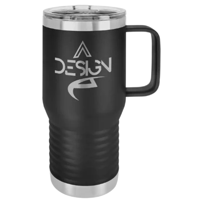 20 oz. Polar Camel Travel Mug - Black