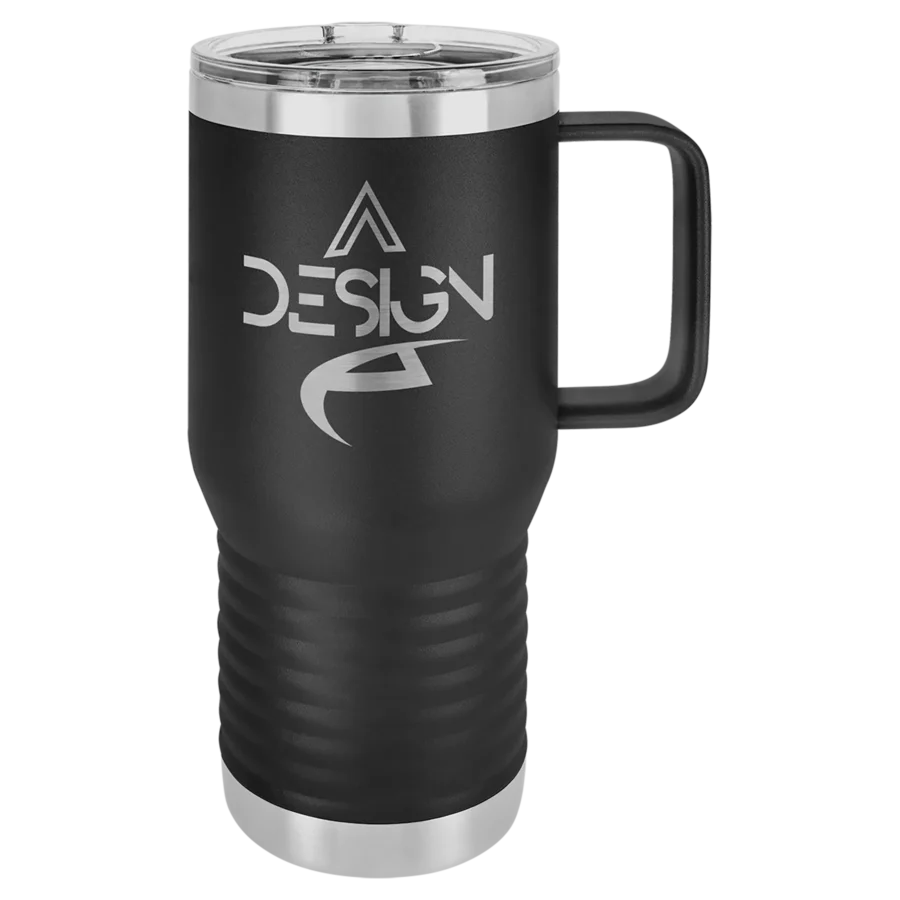 20 oz. Polar Camel Travel Mug - Black