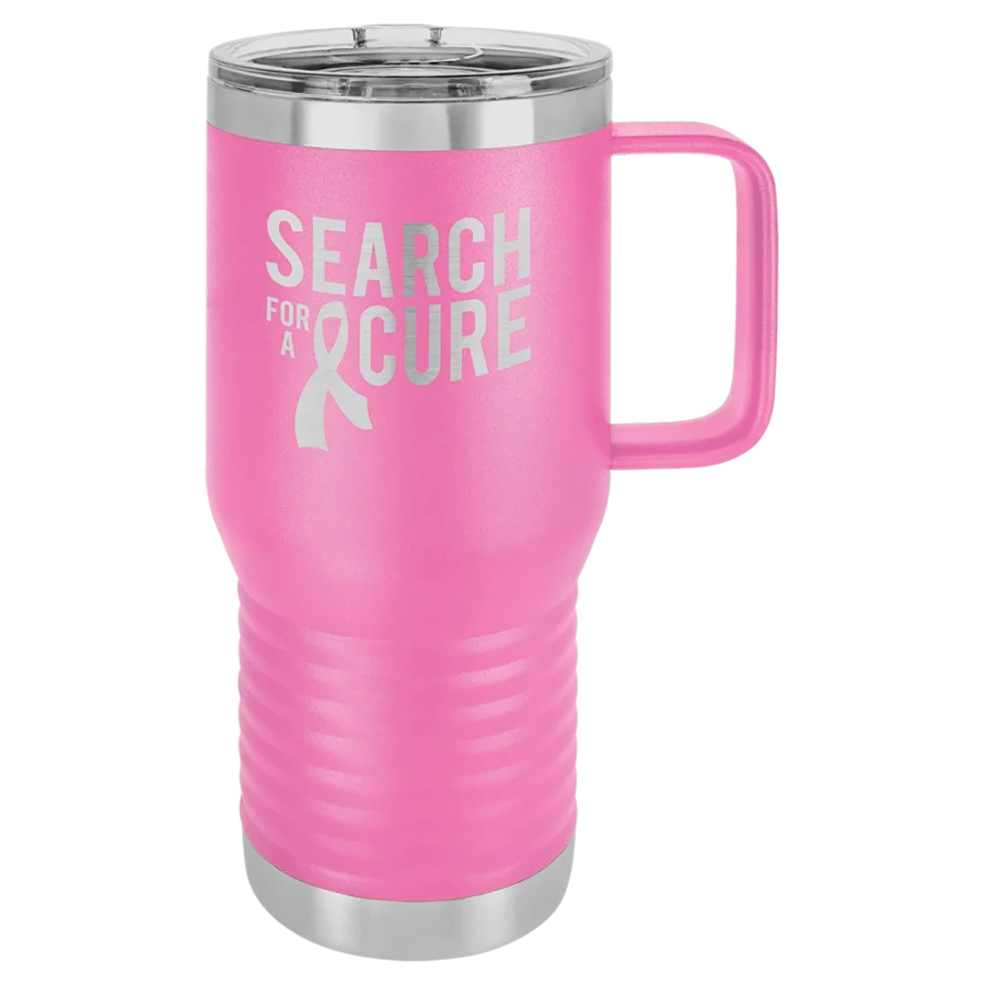 20 oz. Polar Camel Travel Mug - Pink