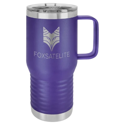 20 oz. Polar Camel Travel Mug - Purple