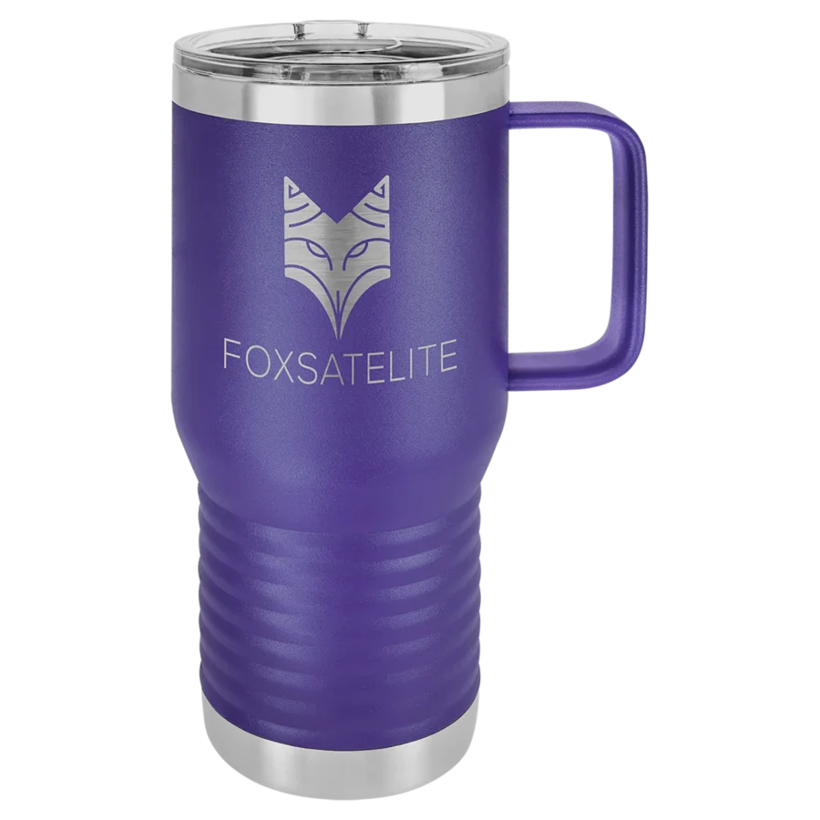 20 oz. Polar Camel Travel Mug - Purple
