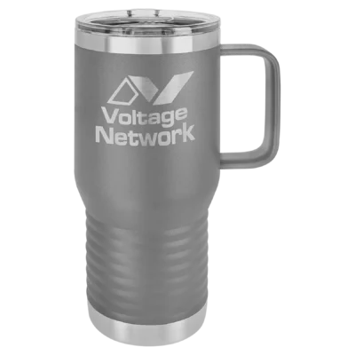 20 oz. Polar Camel Travel Mug - Gray